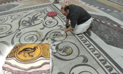 La conservazione del mosaico